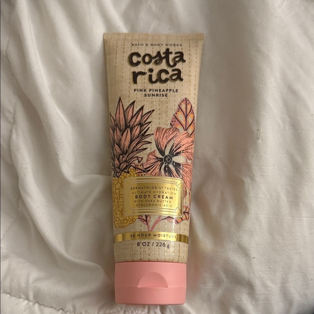 Bath & Body Works Costa Rica Pink Pineapple Sunrise Body Cream